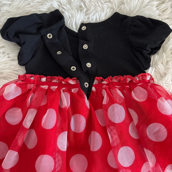 Disney Baby Black and Red Minnie Mouse Outfit size 9-12 months - Picture 4 of 5